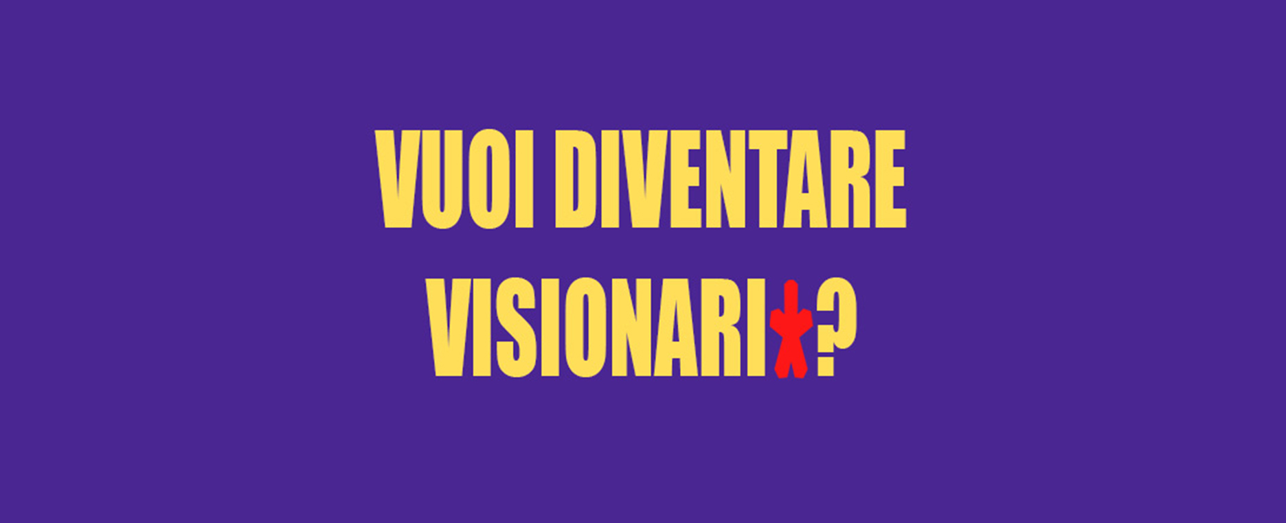 call Visionari - edizione 2021-2022